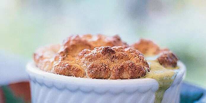 Crab And Lemon Thyme Soufflés