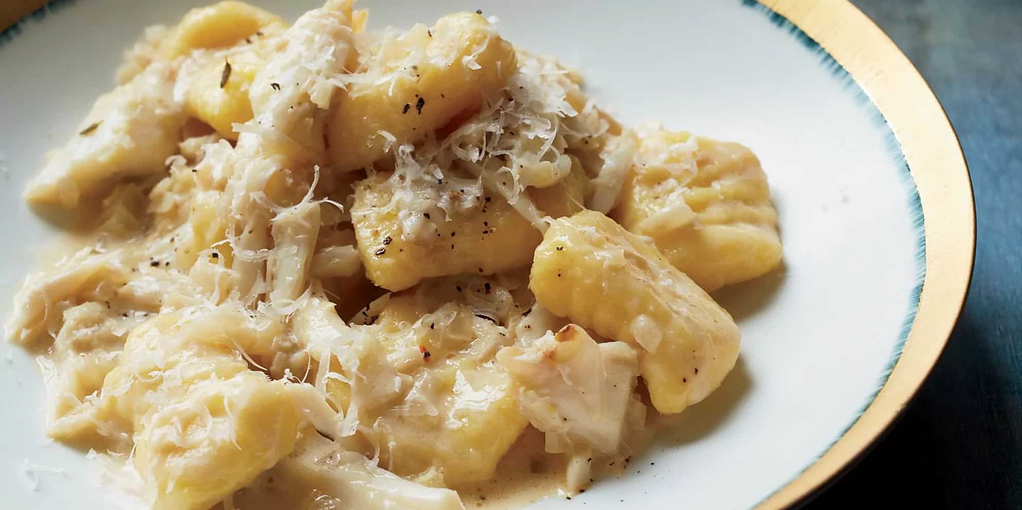 How to make Gnocchi With Creamy Crab Pan Sauce Recipe