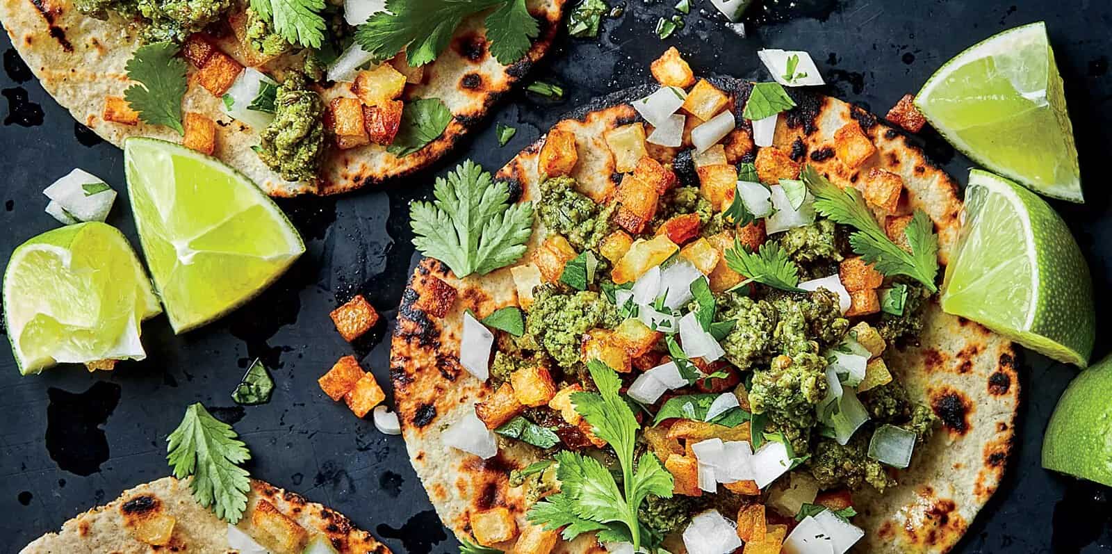 How to make Green Chorizo And Potato Tacos Recipe