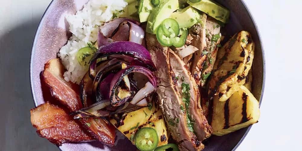 How to make Hawaiian Pork Bowl Recipe