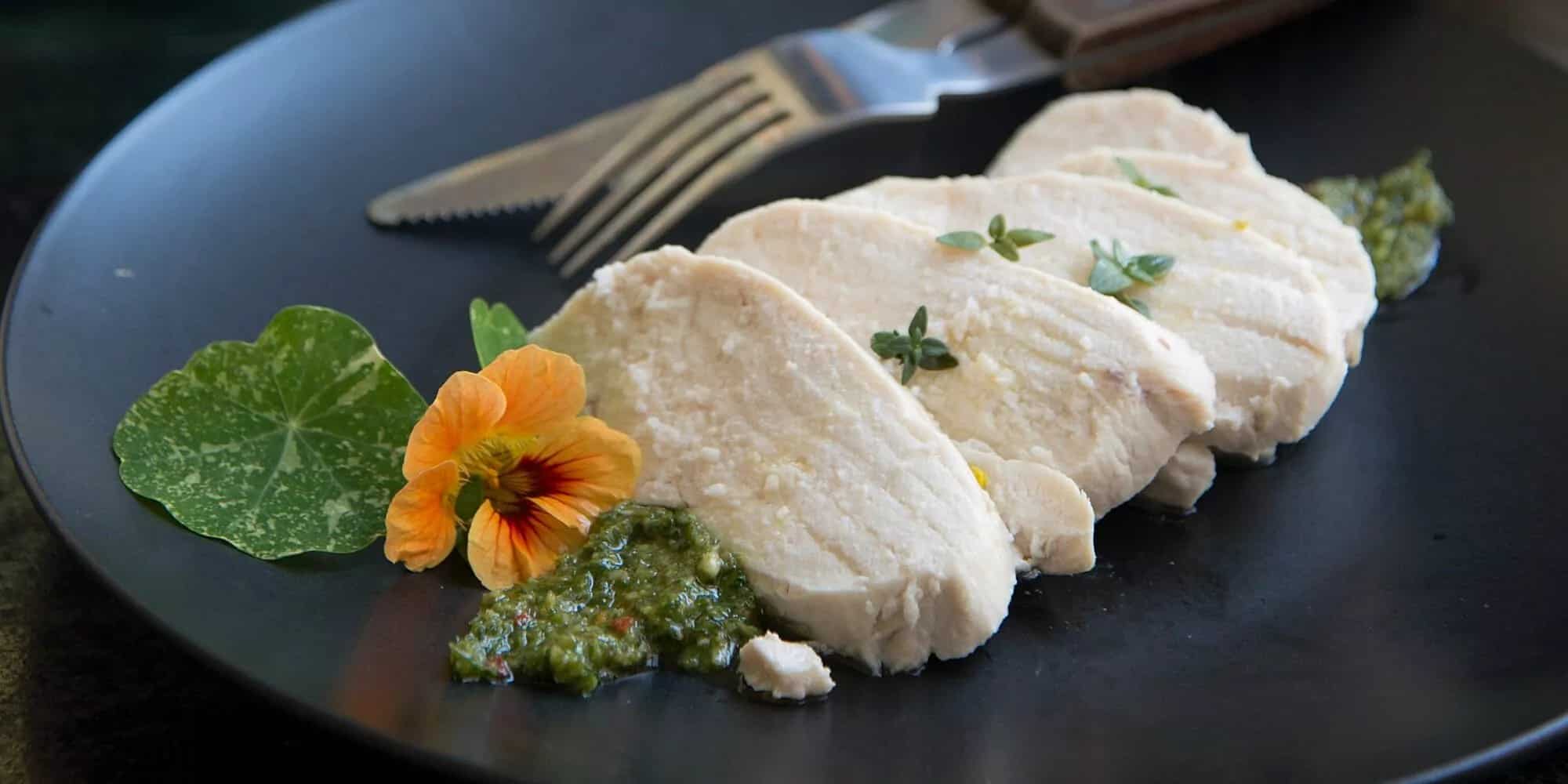 How to make Poached Chicken Breast With Italian Salsa Verde Recipe