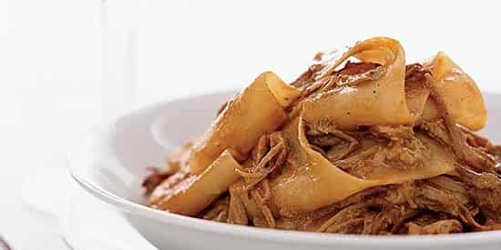 How to make Smoky Pork Pappardelle Recipe