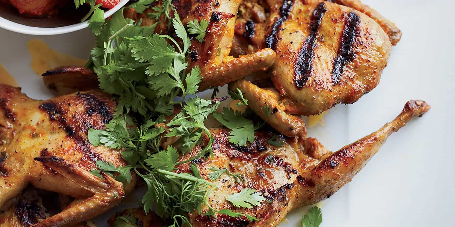 How to make Tandoori Marinated Quail Recipe