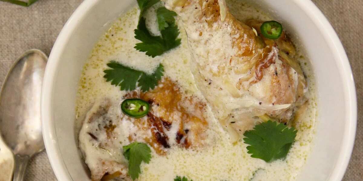 Thai Coconut Braised Chicken Legs