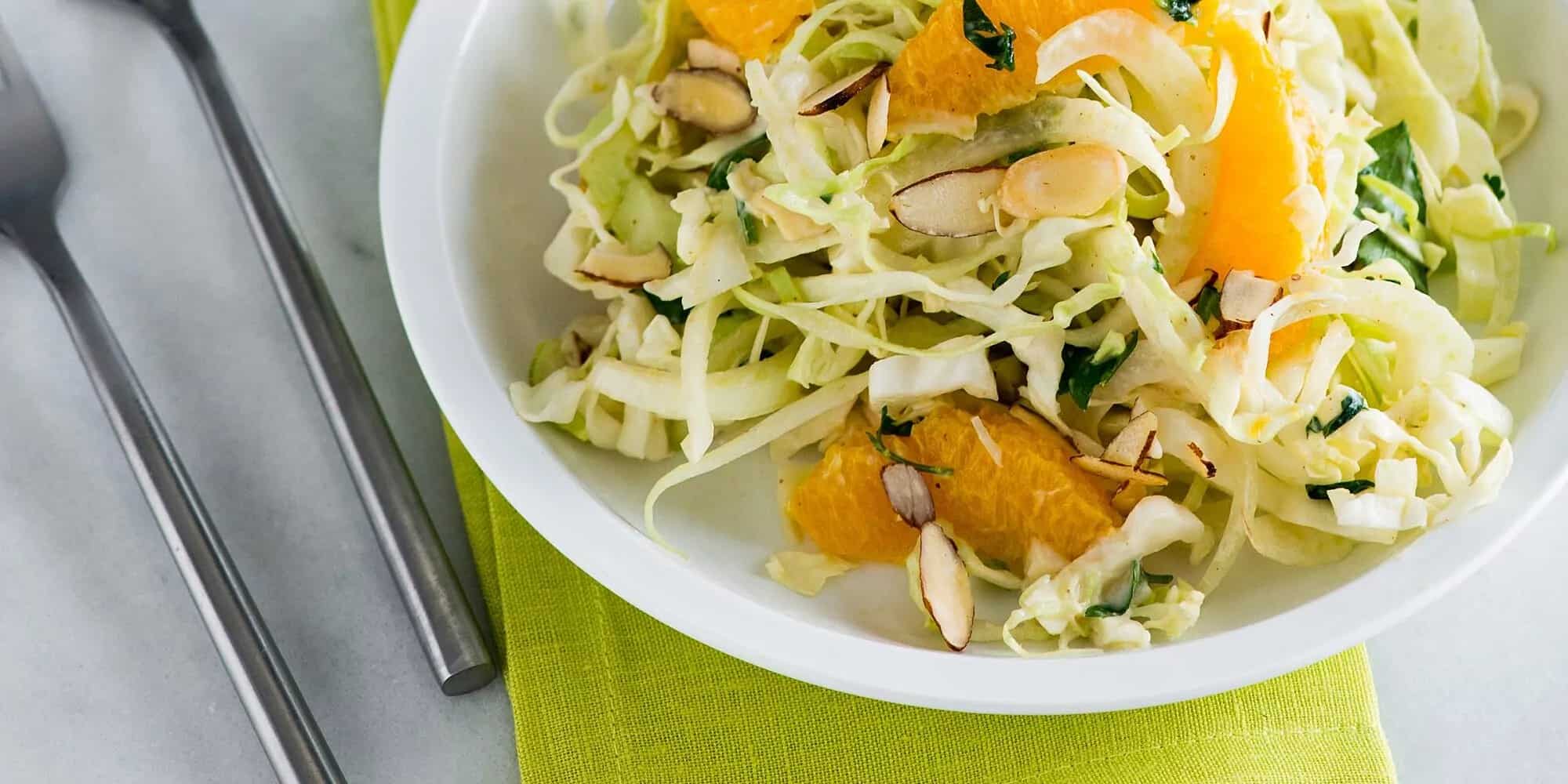 How to make Fennel, Orange, And Cabbage Slaw Recipe