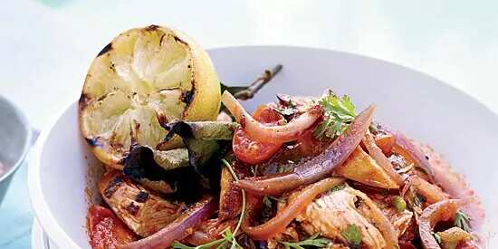 Grilled-Chicken Tagine