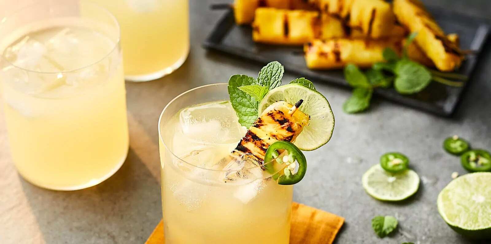 How to make Grilled Pineappletequila Punch Recipe