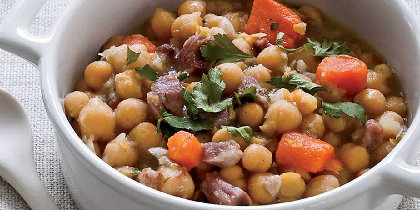 How to make Slow Cooker Ham Hock And Chickpea Stew Recipe