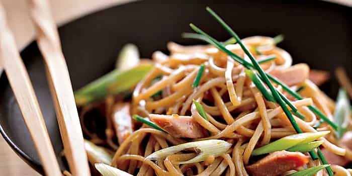 How to make Soba Noodle Salad With Smoked Duck Recipe