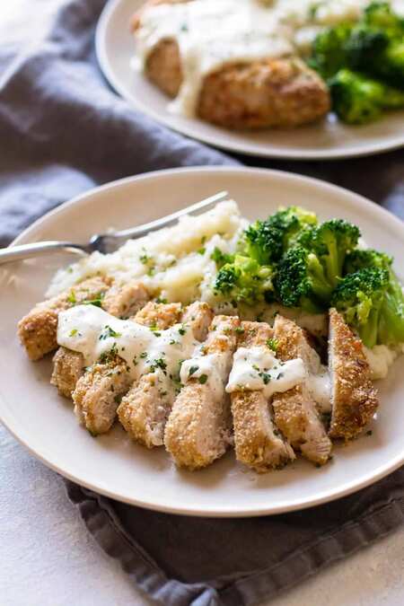 Breaded Baked Pork Chops