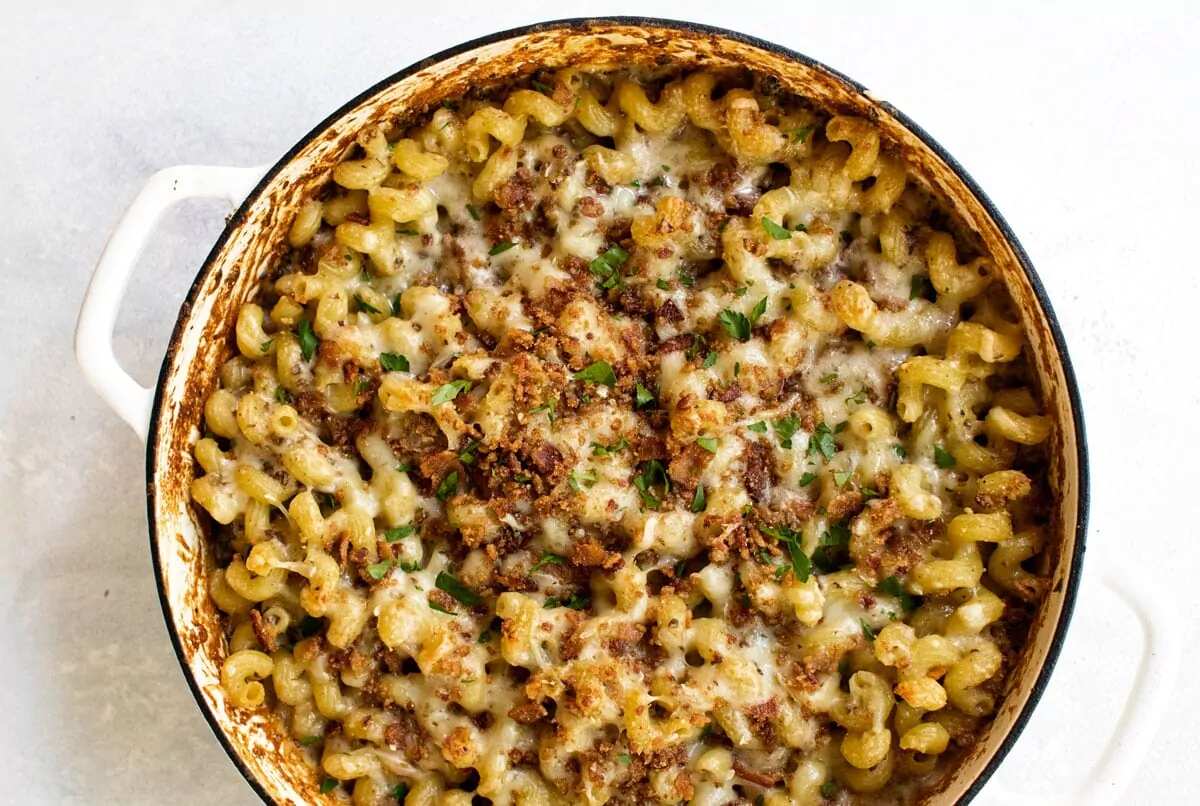 How to make Mushroom Macaroni And Cheese Recipe