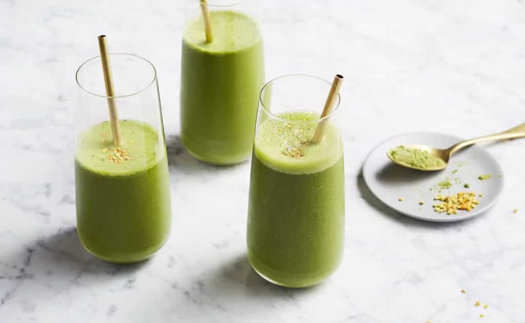 How to make Matcha Banana Latte Recipe
