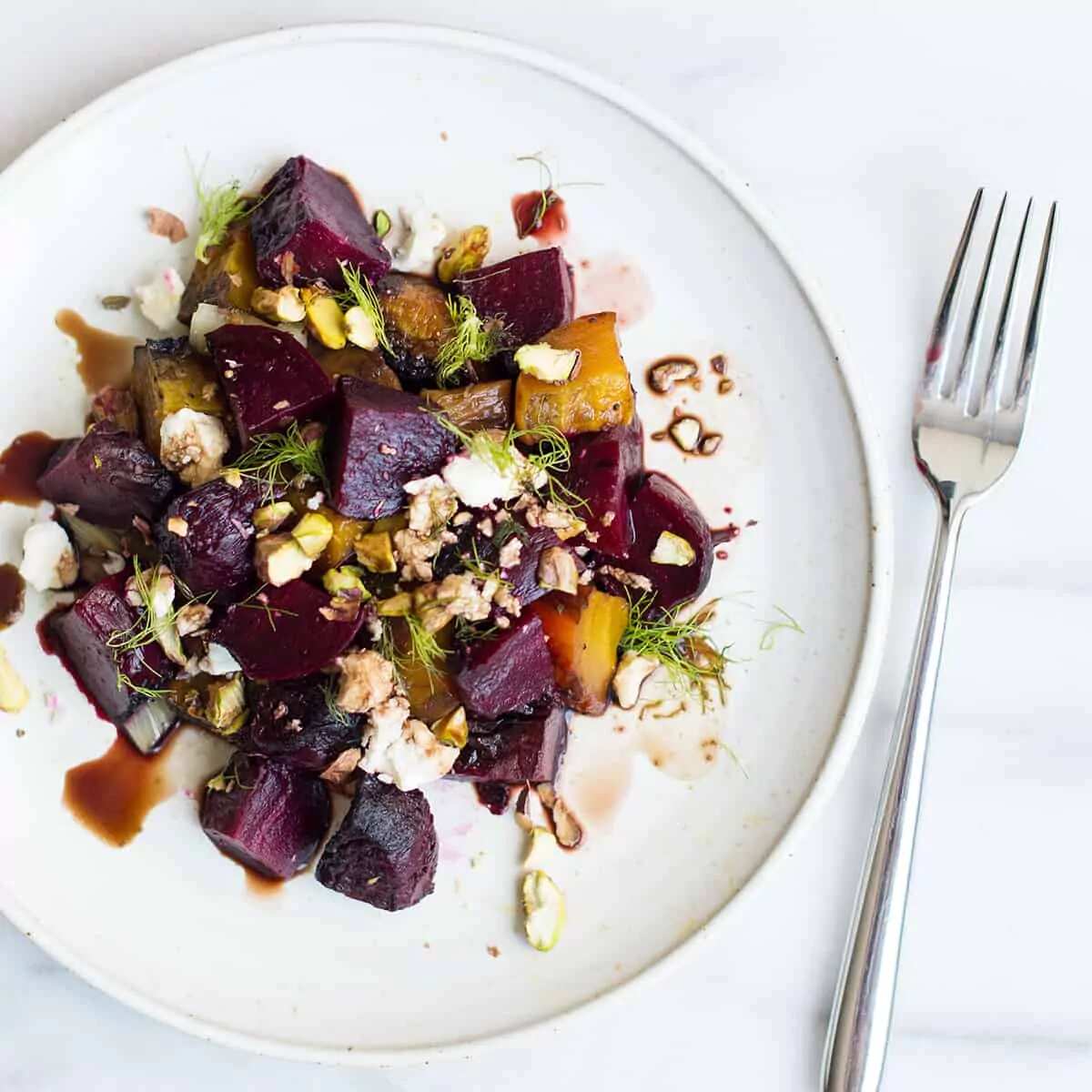 How to make Roasted Fennel And Beet Salad Recipe