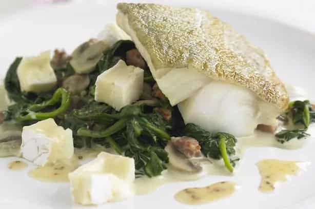 How to make Baked Cod With Camembert Recipe