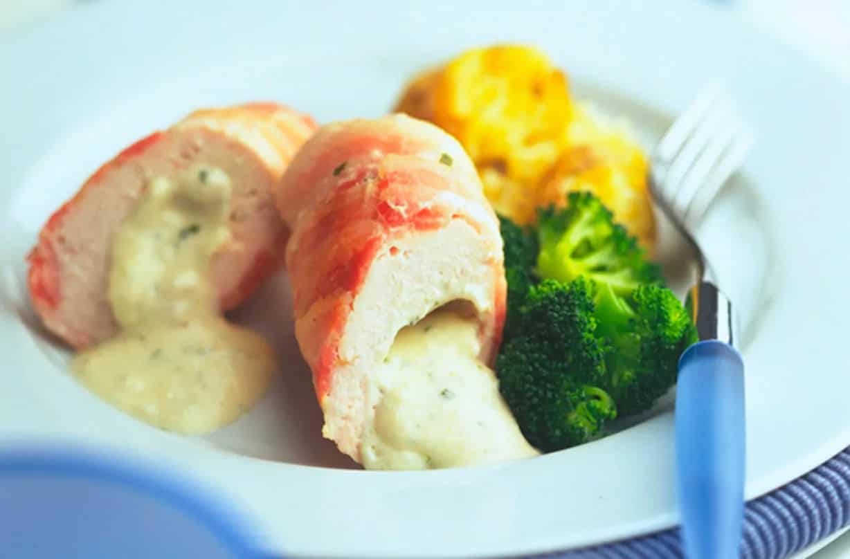 How to make Wrapped Chicken Stuffed With Boursin Recipe