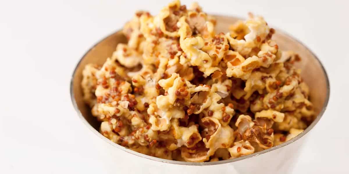 Honey Mustard Popcorn Honey Mustard Popcorn