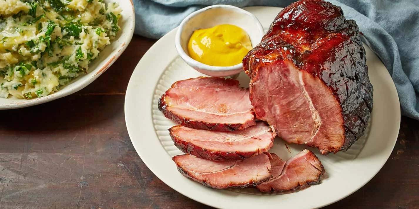 How to make Smoked Bacon Joint With Black Butter Glaze Recipe