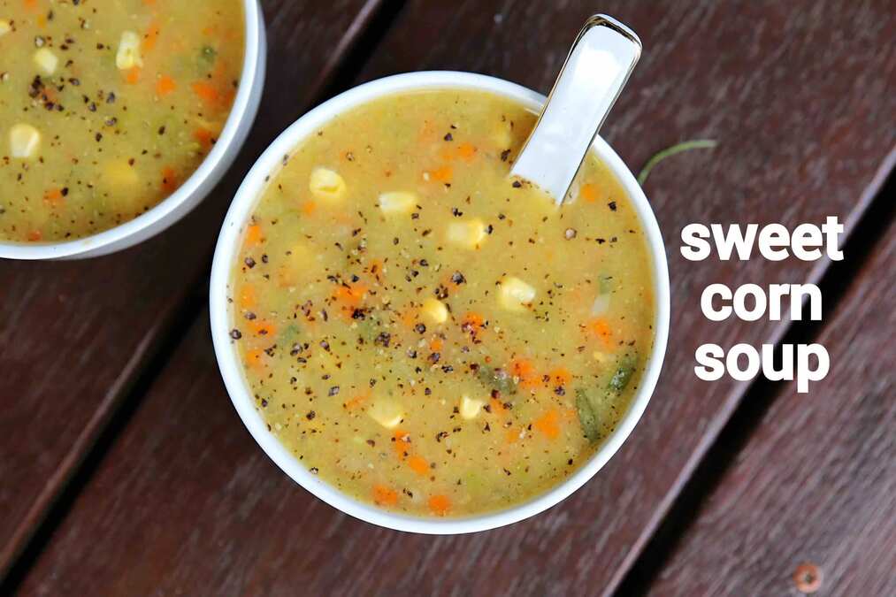 Sweet Corn Soup Recipe 