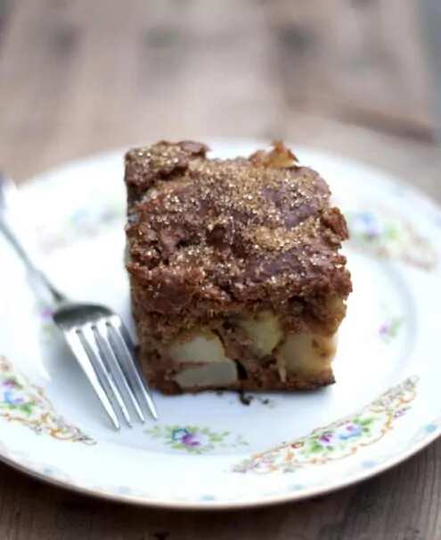 How to make Coconut Milk Weetabix Pear Cake Recipe