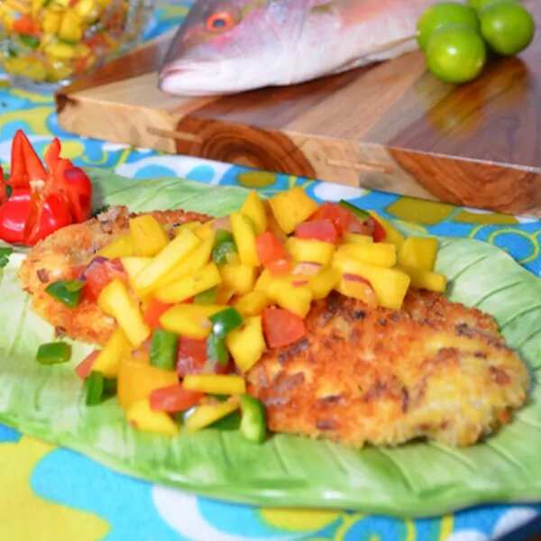 Key Largos Onion Crusted Yellowtail