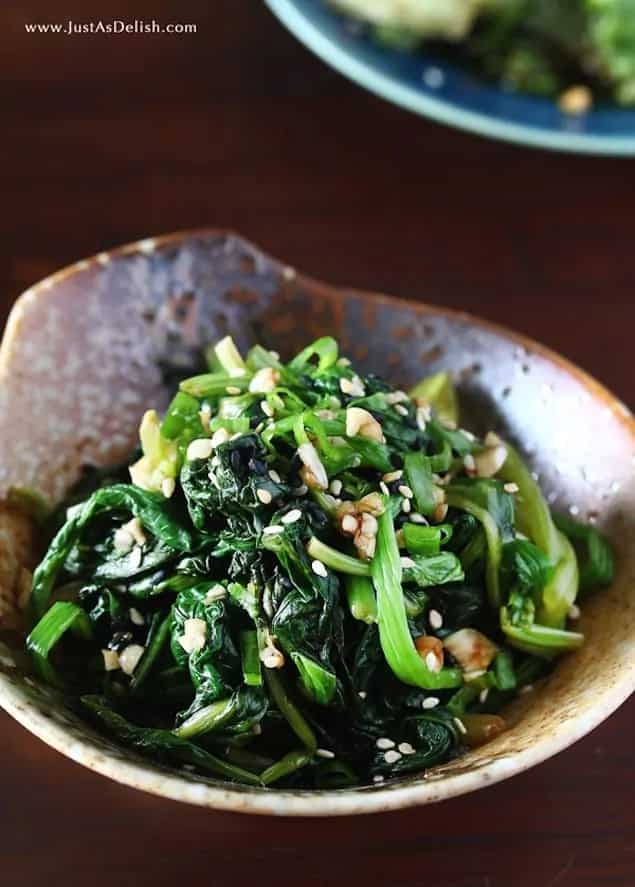 How to make Korean Spinach Banchan Recipe
