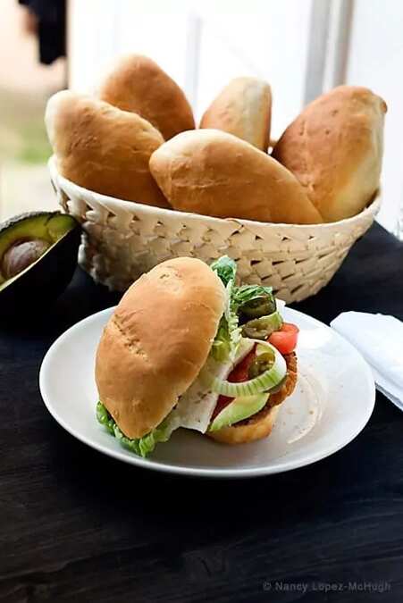 Mexico On My Plate:Tortas De Milanesa Breaded Pork Sandwiches