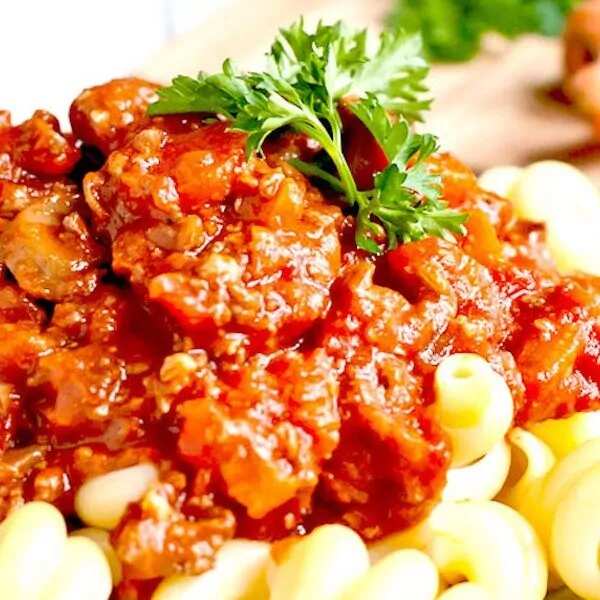How to make Slow Cooker Sausage Ragu Recipe