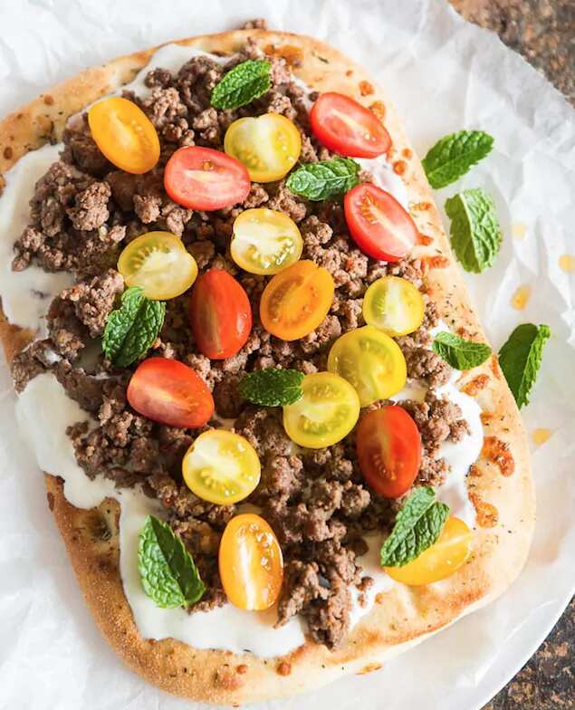 How to make Spicy Flatbread With Yogurt Recipe