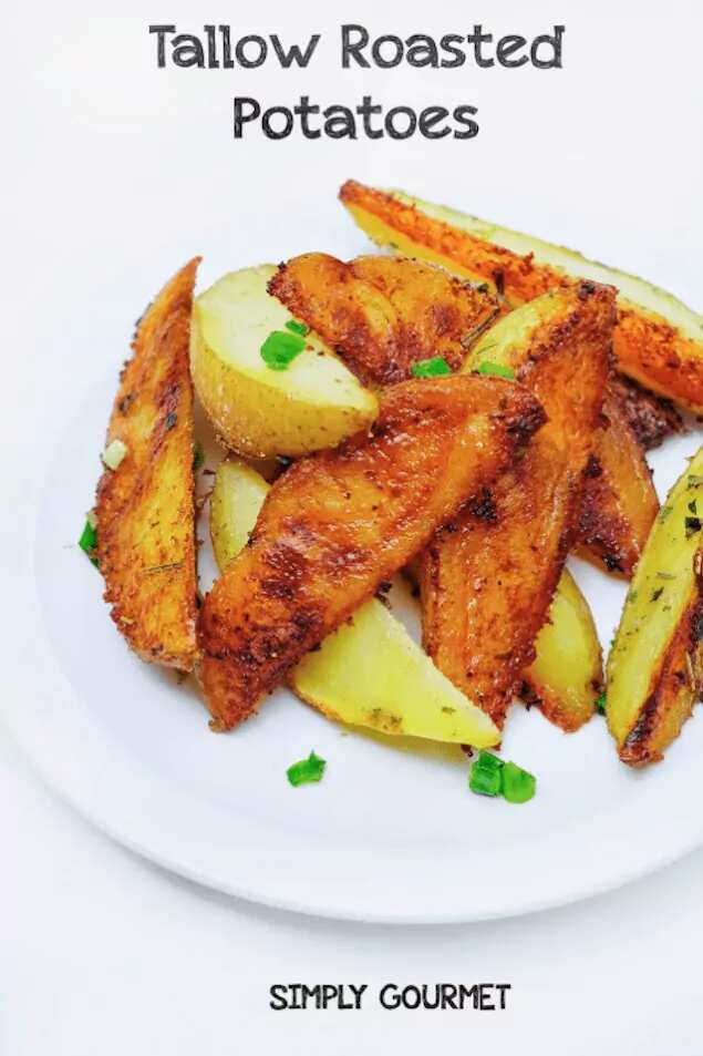 How to make Tallow Roasted Potatoes And Herbs Recipe