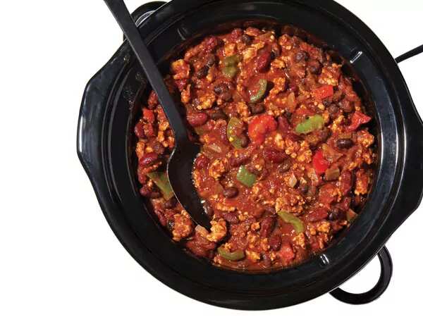 No Chop Turkey Chili