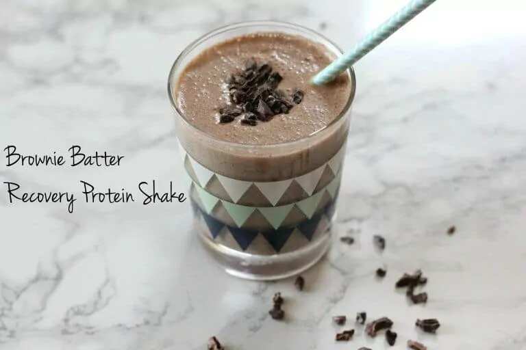 How to make Brownie Batter Protein Shake Recipe
