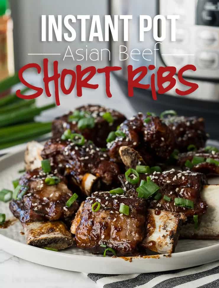 How to make Instant Pot Asian Beef Short Ribs Recipe