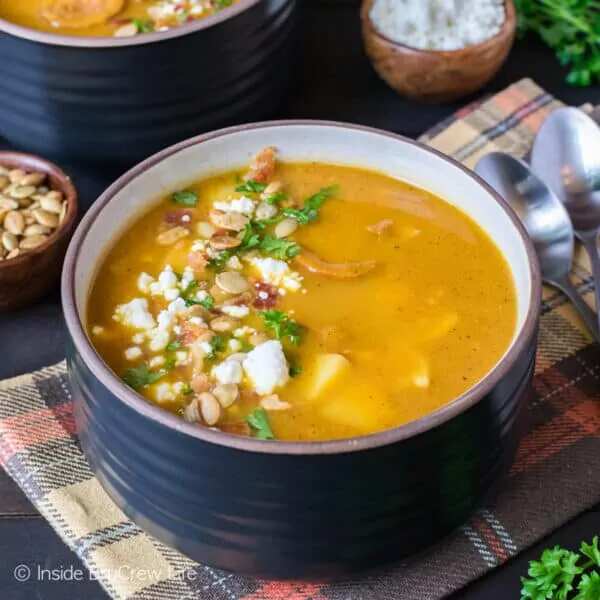 Pumpkin Potato Corn Chowder