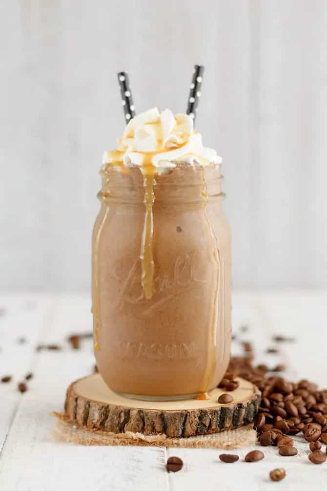 How to make Salted Caramel Mocha Protein Shake Recipe