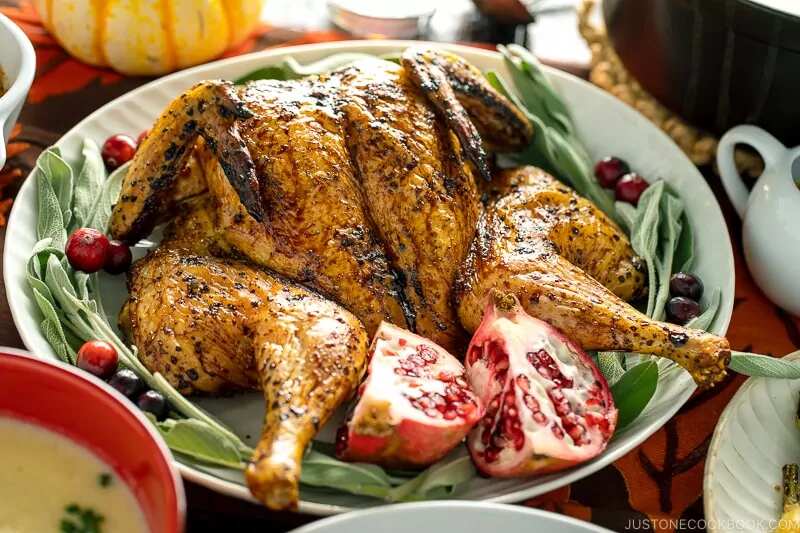 How to make Honey Soy Glazed Spatchcock Chicken Recipe