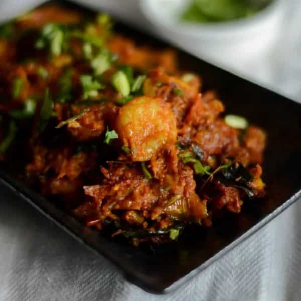 How to make Spicy Chettinad Prawn Masala Recipe