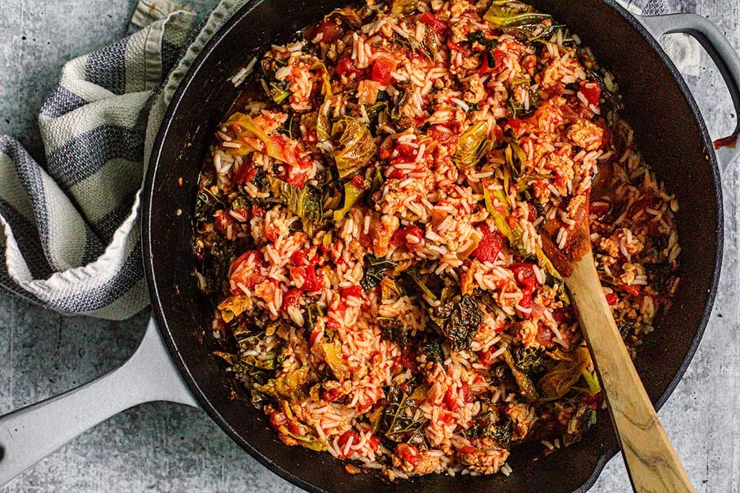 How to make Unstuffed Cabbage Rolls With Ground Turkey And Rice Recipe