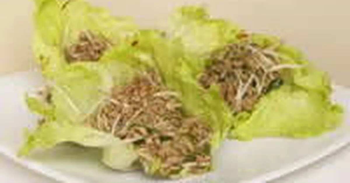 Chicken Sang Choy Bow