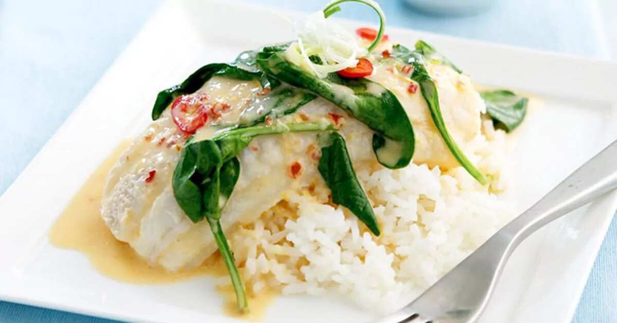 How to make Coconut Poached Fish Recipe