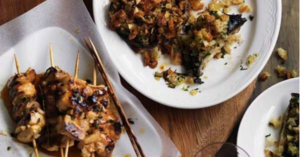 Garlic Chicken Pinchos