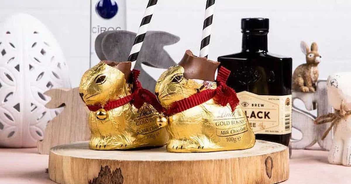 How to make Lindt Easter Bunny Espresso Martini Recipe