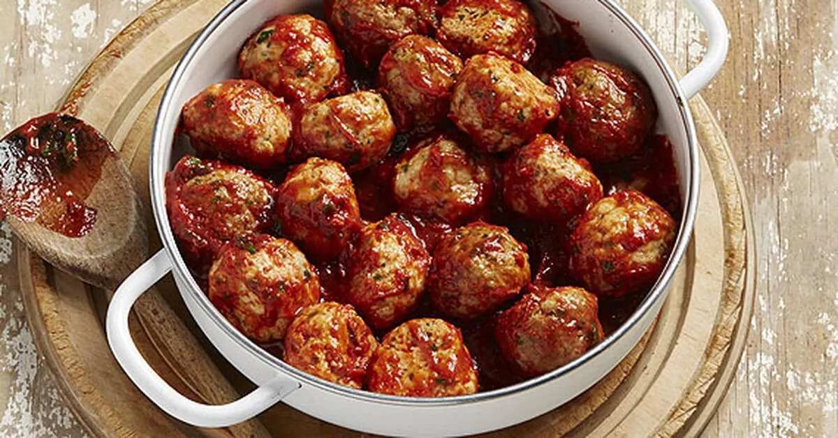 Spanish Chorizo And Pork Balls