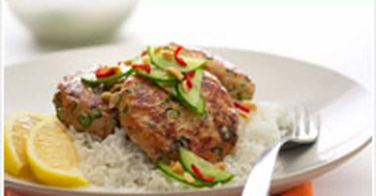 Thai Chicken Cakes