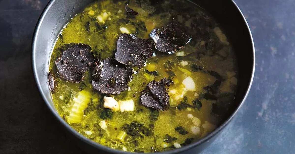 How to make Truffle And Vegetable Potage Recipe