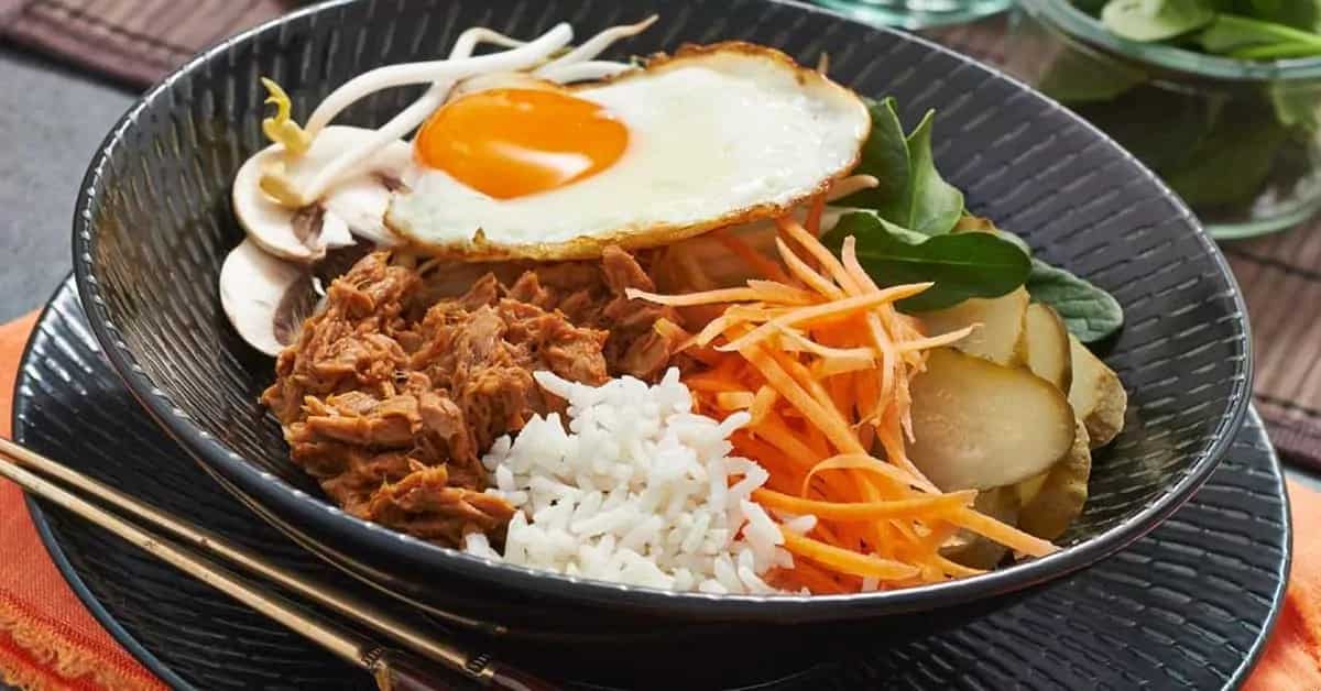 How to make Tuna Bibimbap Recipe