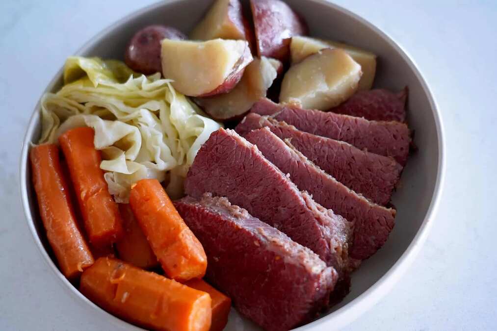 Guinness and Corned Beef Irish Stew