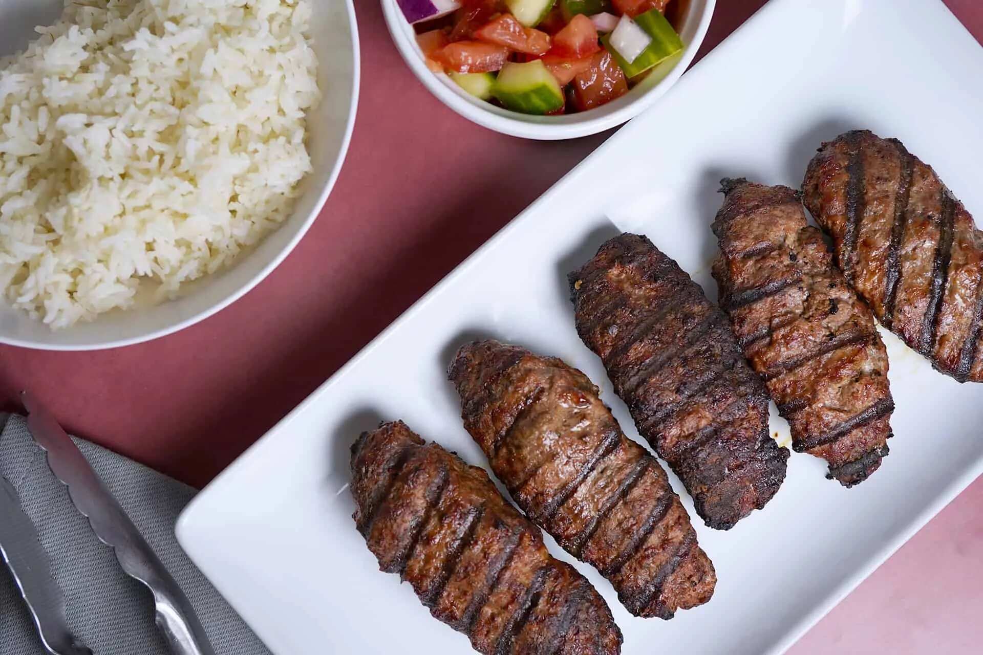 How to make Persian Beef And Lamb Kabobs Kabob Koobideh Recipe