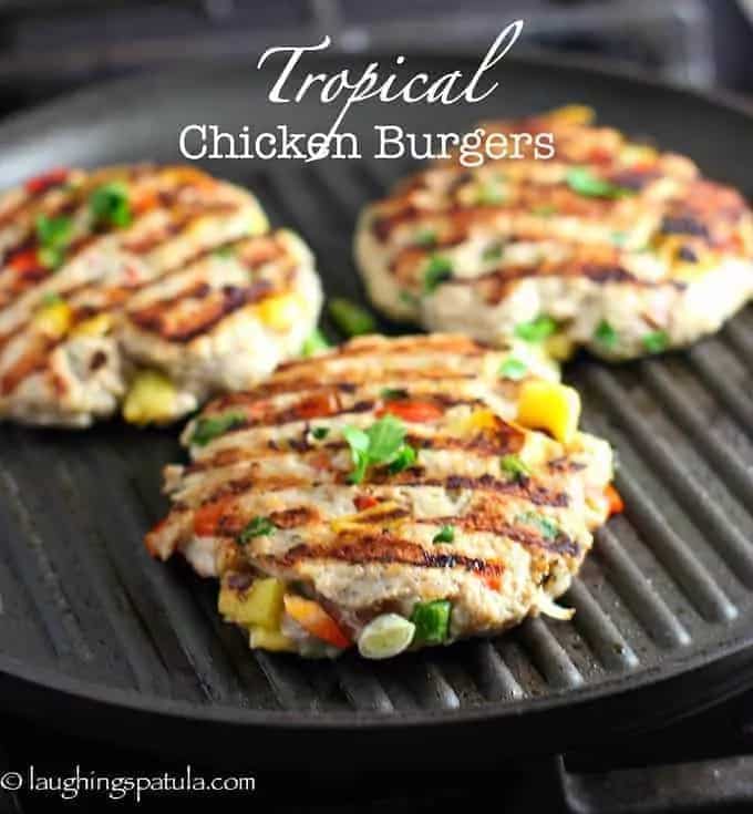 How to make Tropical Chicken Burger Recipe