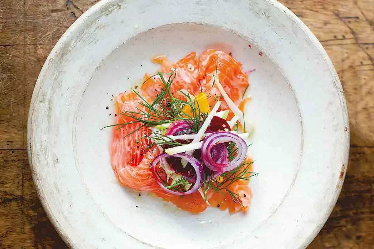 How to make Salmon Fennel And Apple Salad Recipe