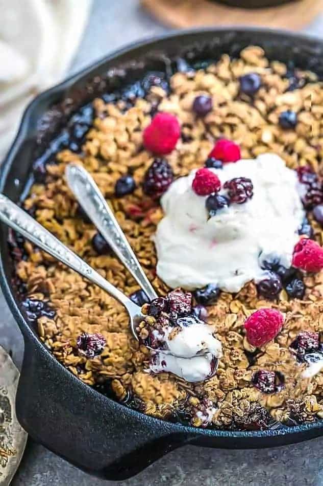 How to make Keto Berry Crisp Recipe